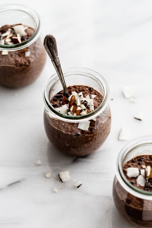 Triple Chocolate Chia Pudding